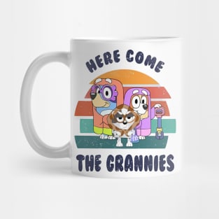 Bluey Here Come The Grannies! Mug